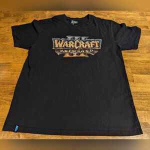 World Of Warcraft III Reforged Blizzard Video Game T Shirt  Black